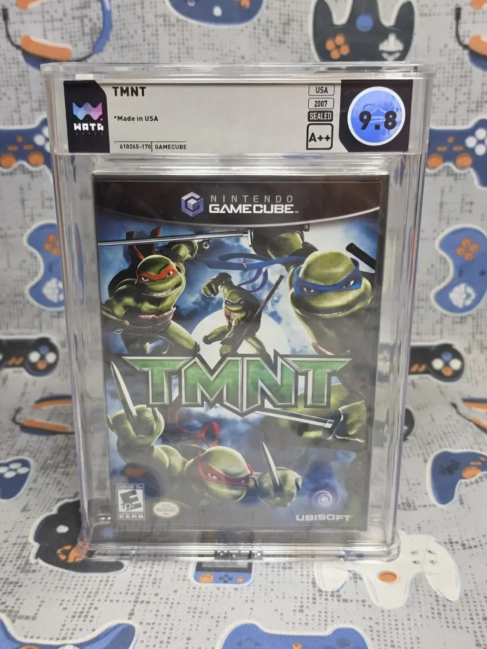TMNT (Nintendo GameCube, 2007) GRADED WATA 9.8 A++
